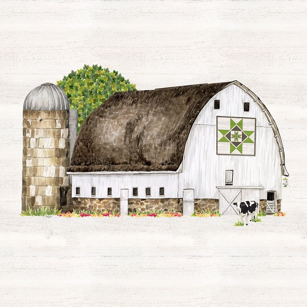 Spring and Summer Barn Quilt IV art print by Tara Reed for $57.95 CAD