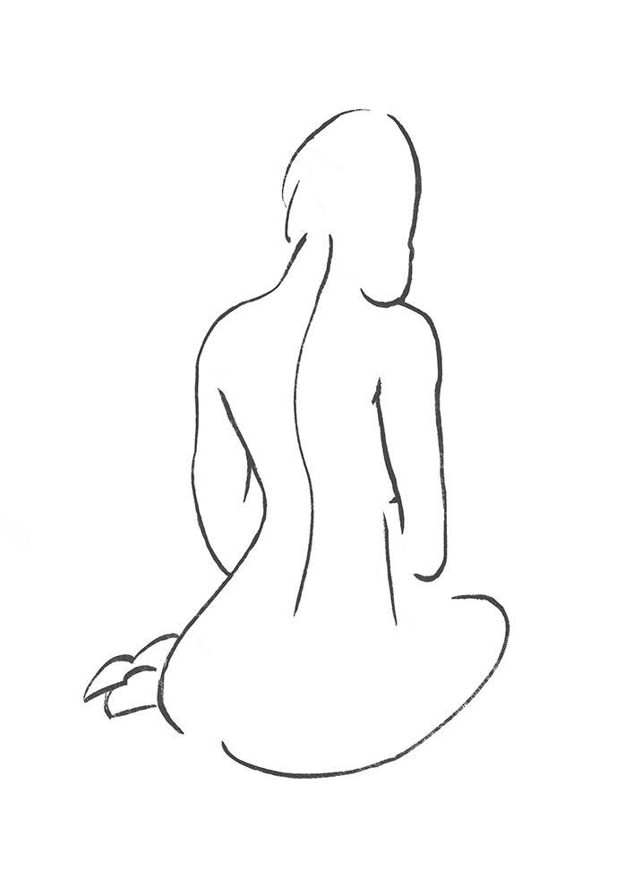 Line  Art Figure I art print by Bannarot for $57.95 CAD