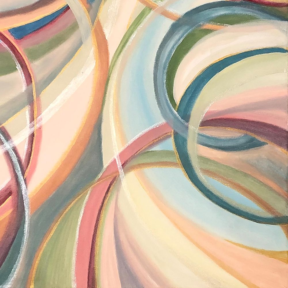 Overlapping  Rings III art print by Lee C for $57.95 CAD