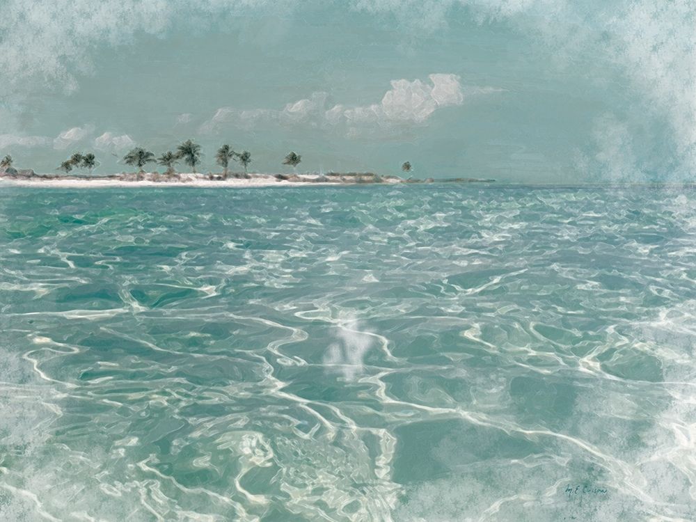 Beach  Scene I art print by Marie-Elaine Cusson for $57.95 CAD