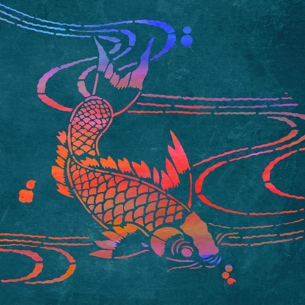 Koi  I art print by Noah Bay for $57.95 CAD