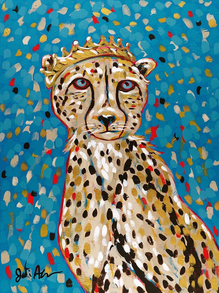 Queen Cheetah art print by Jodi Augustine for $57.95 CAD