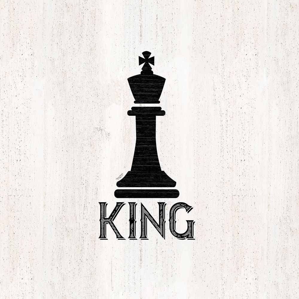 Chess Piece I-King art print by Tara Reed for $57.95 CAD