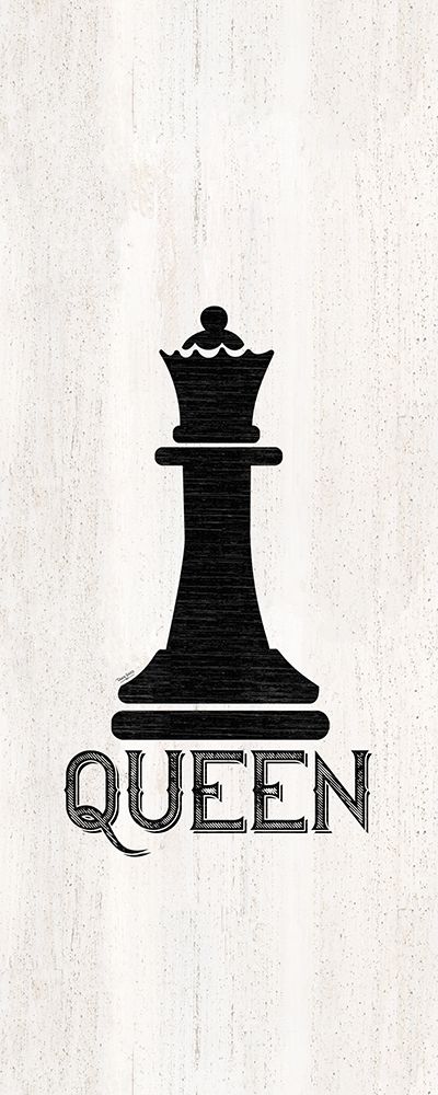 Chess Piece vertical II-Queen art print by Tara Reed for $57.95 CAD