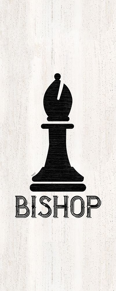 Chess Piece vertical III-Bishop art print by Tara Reed for $57.95 CAD