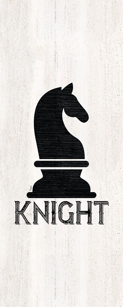 Chess Piece vertical IV-Knight art print by Tara Reed for $57.95 CAD