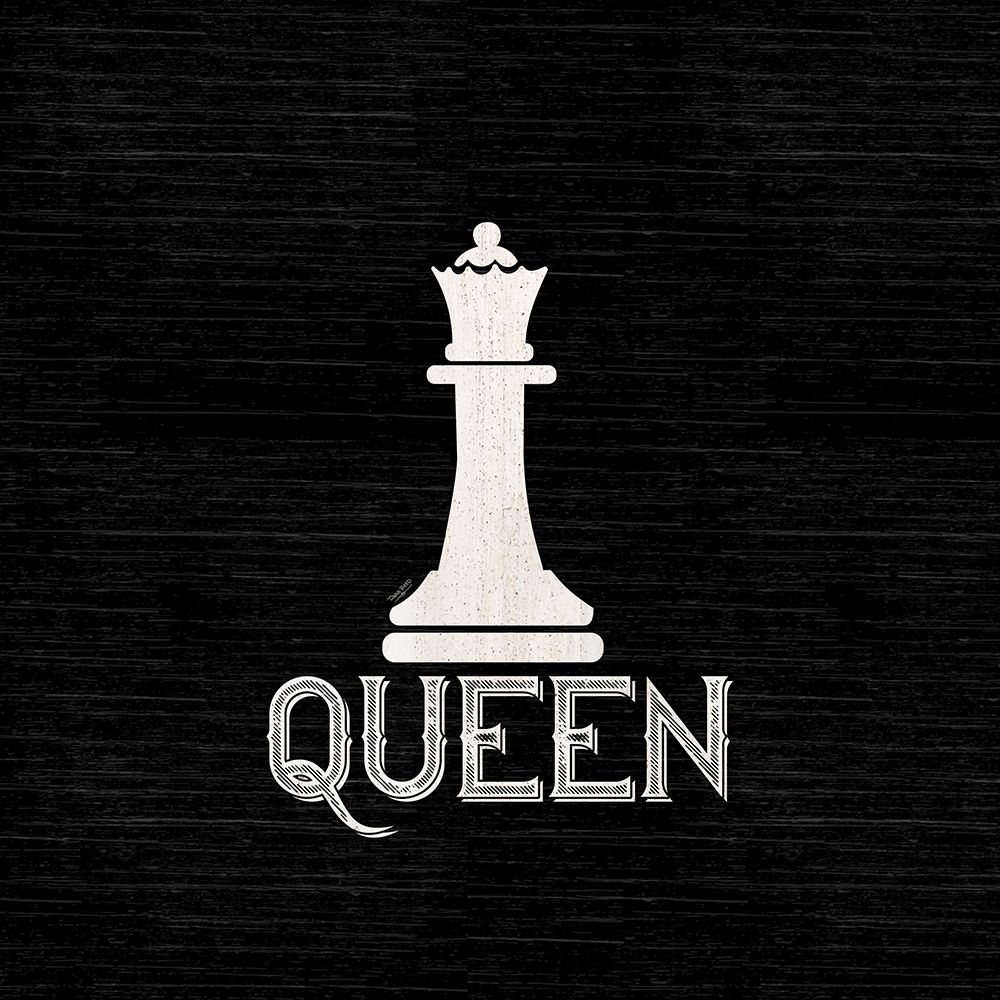 Chess Piece black II-Queen art print by Tara Reed for $57.95 CAD