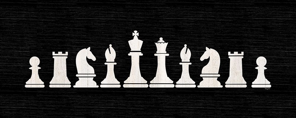 Chess Piece panel black art print by Tara Reed for $57.95 CAD