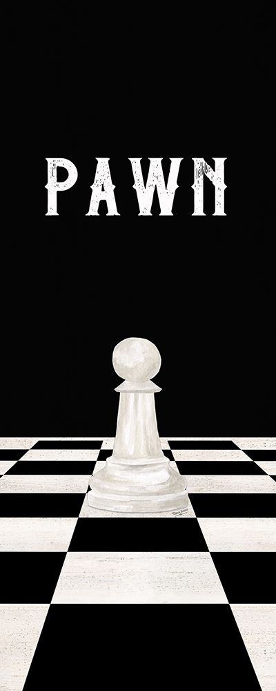 Rather be Playing Chess Pieces white panel I-Pawn art print by Tara Reed for $57.95 CAD