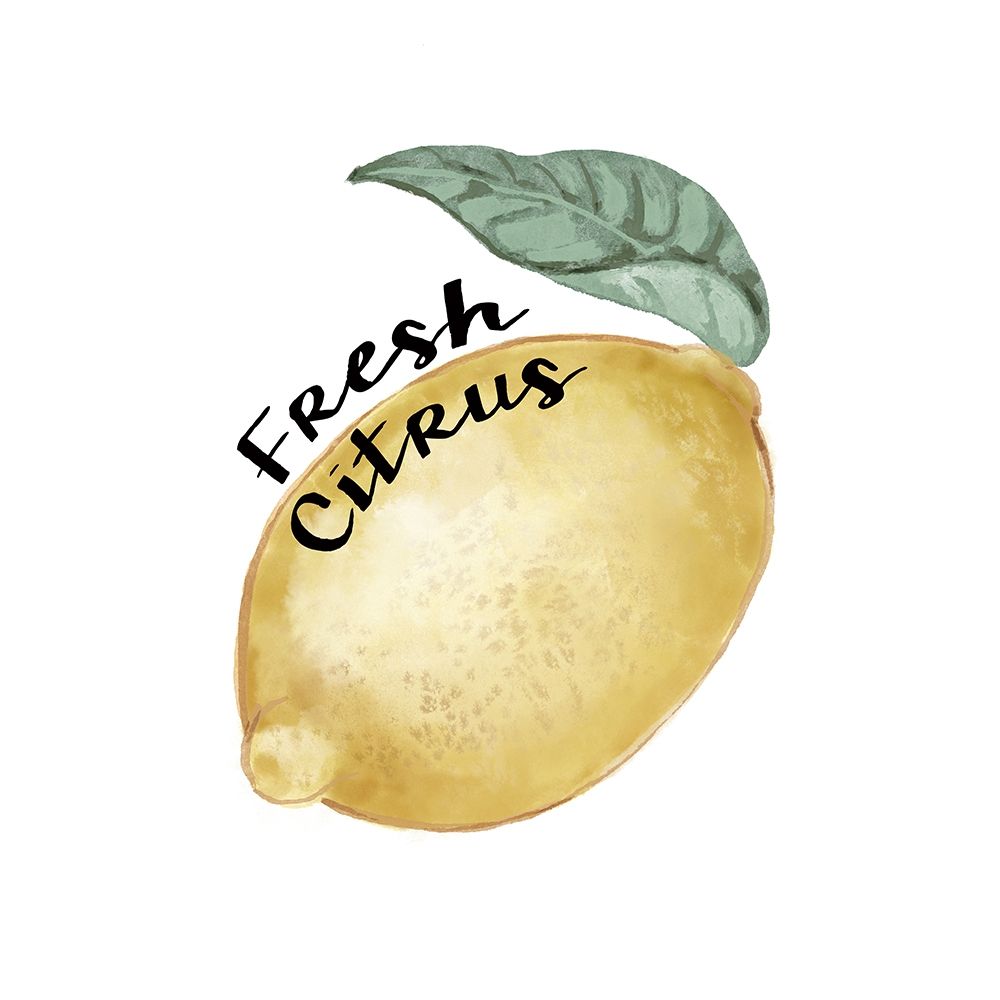 Citrus Limon sentiment I art print by Bannarot for $57.95 CAD