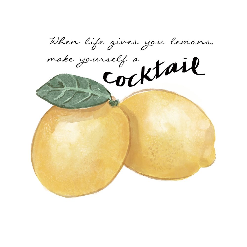 Citrus Limon sentiment III art print by Bannarot for $57.95 CAD