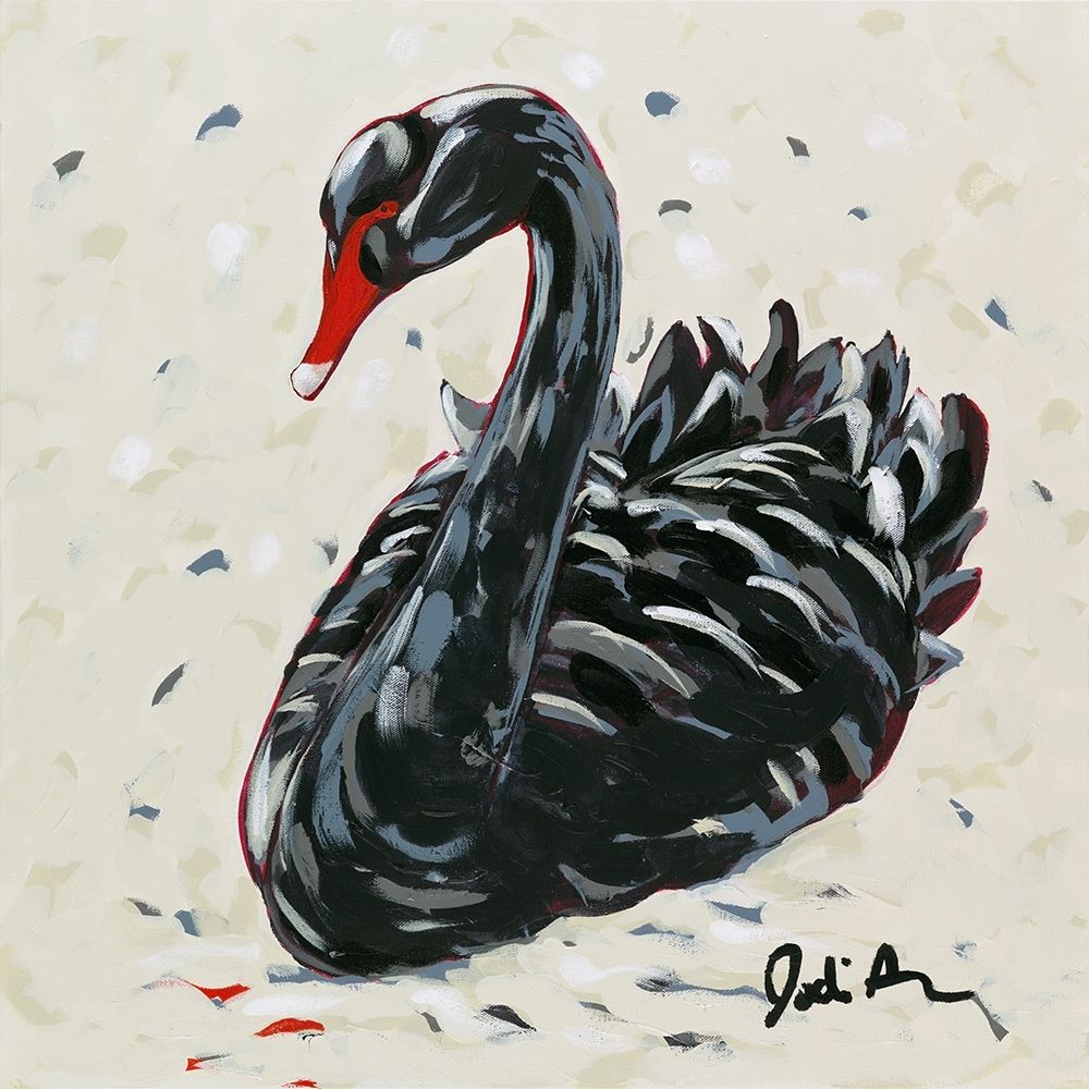 Black Swan art print by Jodi Augustine for $57.95 CAD