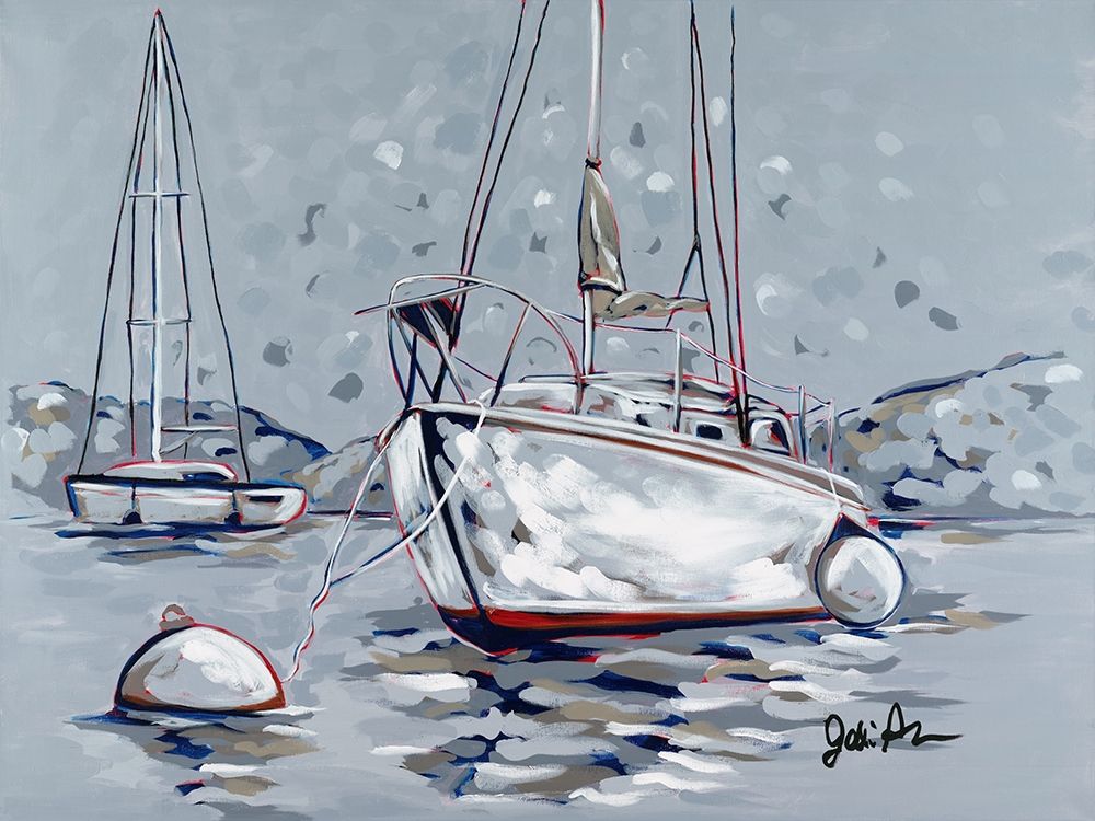 Nautical Display I art print by Jodi Augustine for $57.95 CAD