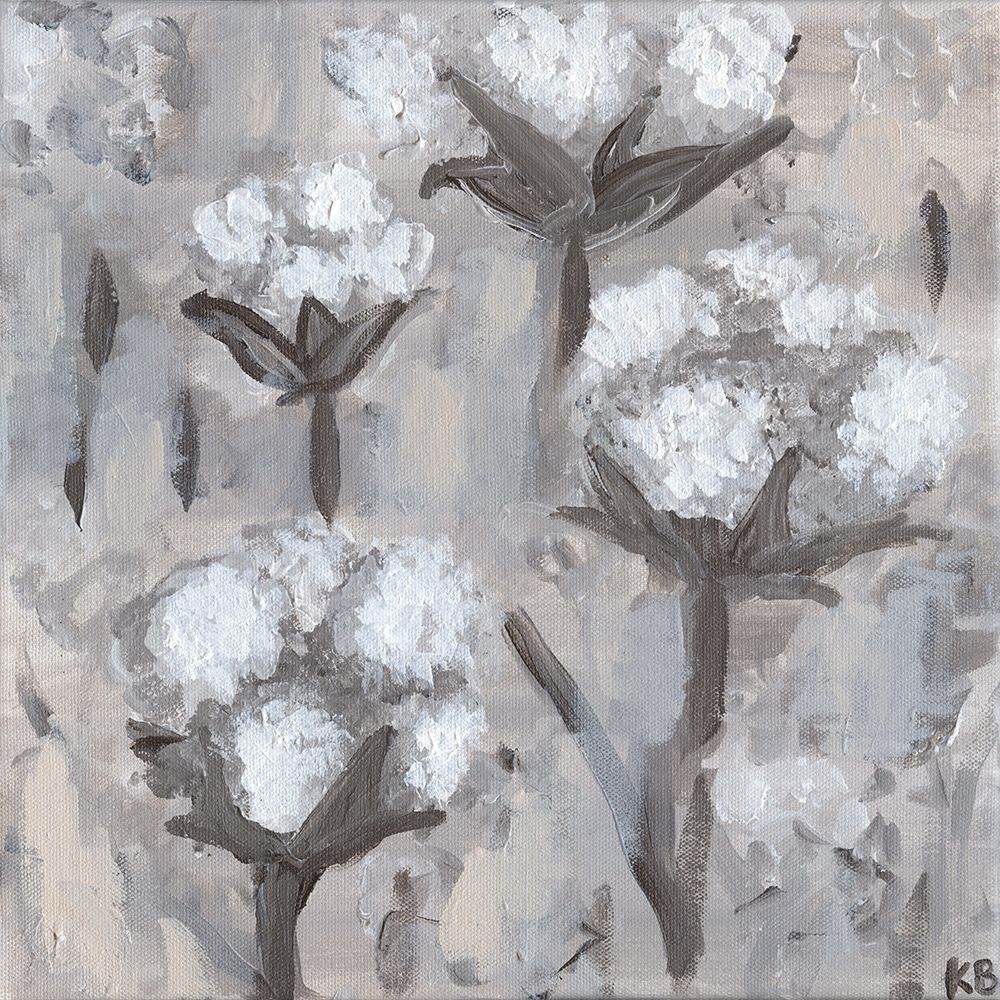 Cotton Stalks I art print by Kathleen Bryan for $57.95 CAD