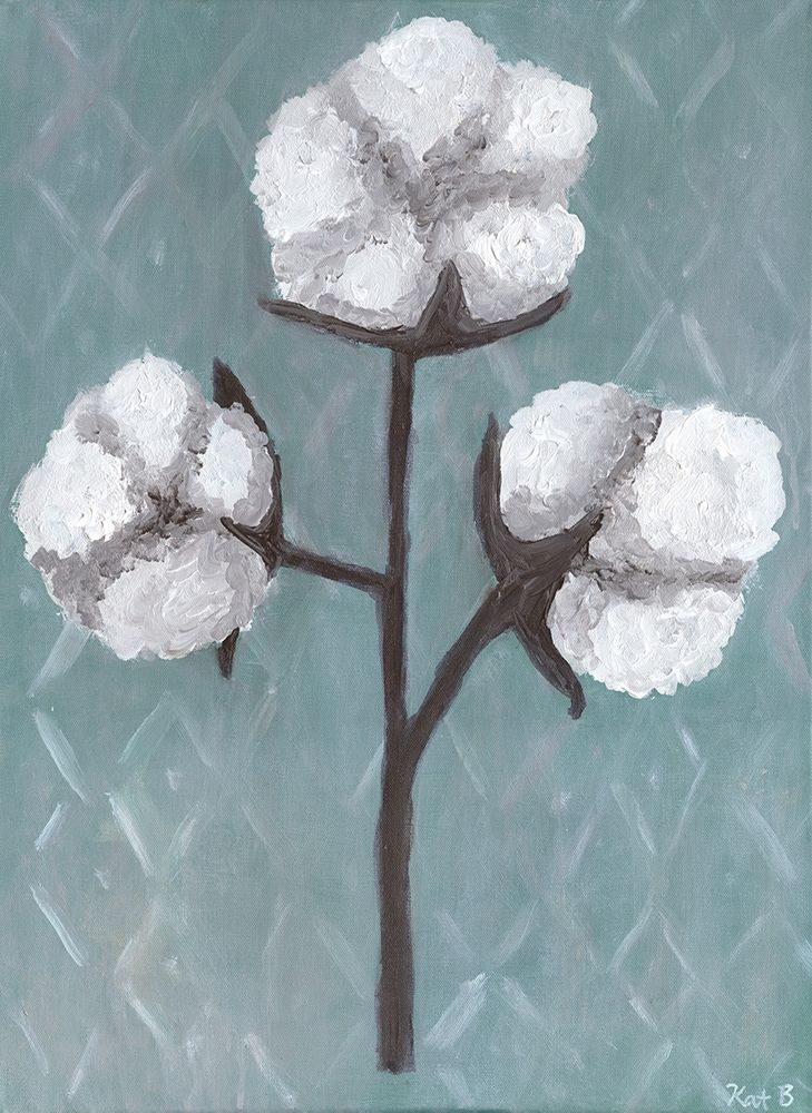 Cotton Stalks II art print by Kathleen Bryan for $57.95 CAD