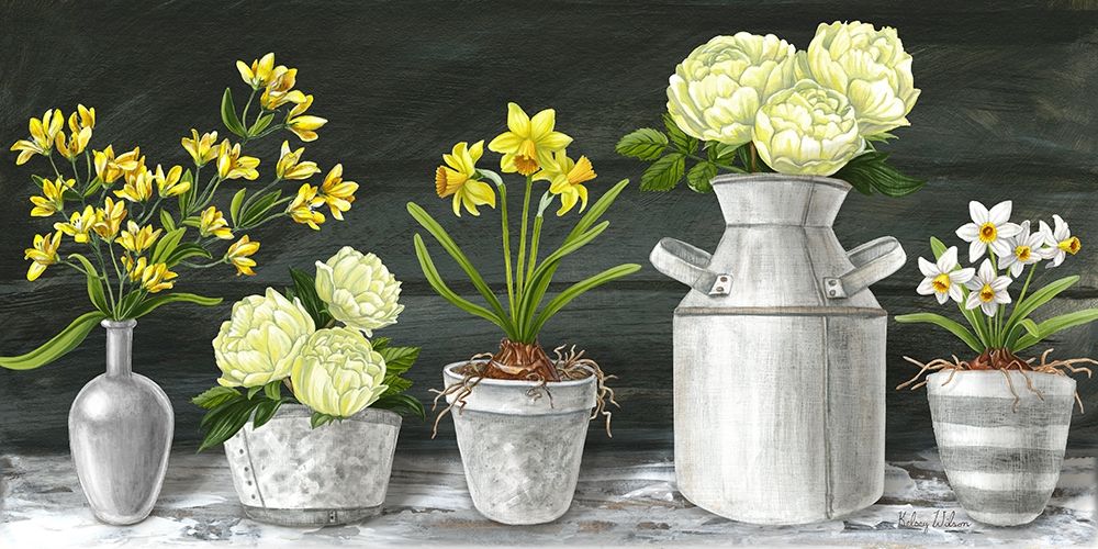 Farmhouse Garden panel art print by Kelsey Wilson for $57.95 CAD