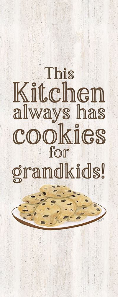 Grandparent Life vertical I-Cookies art print by Tara Reed for $57.95 CAD