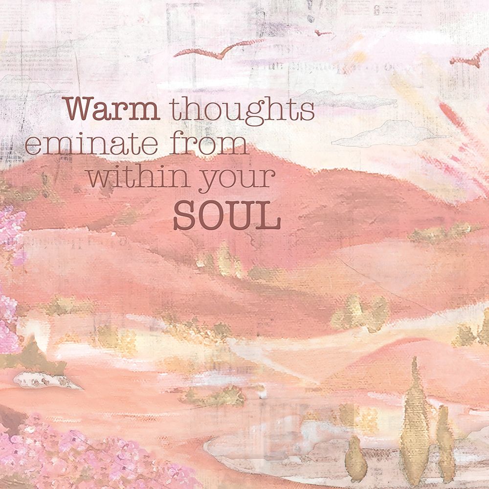 Textured  Sentiment landscape I art print by Lee C for $57.95 CAD