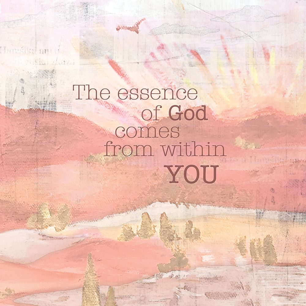Textured  Sentiment landscape II art print by Lee C for $57.95 CAD