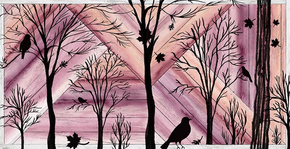 Framed  Woodland landscape art print by Lee C for $57.95 CAD