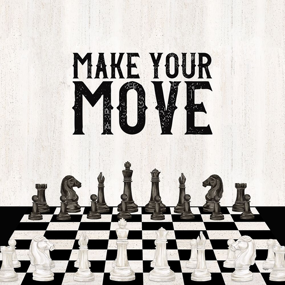 Rather  be Playing Chess IV-Your Move art print by Tara Reed for $57.95 CAD
