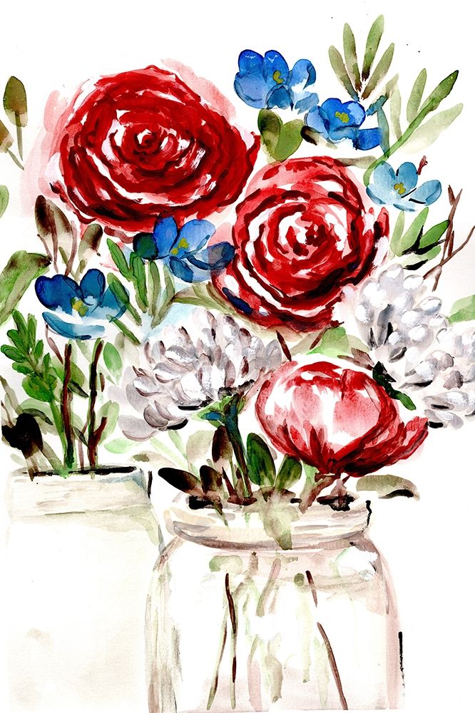 Proud  to be an American I art print by Marcy Chapman for $57.95 CAD