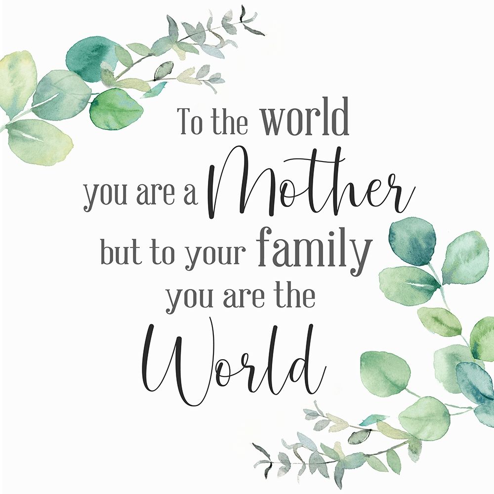 Mothers Day Eucalyptus II-The World art print by Cynthia Coulter for $57.95 CAD