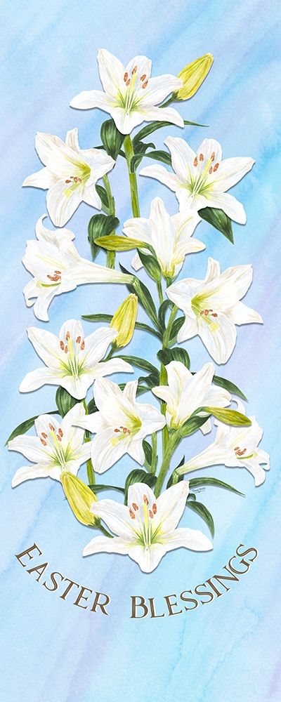 He  is Risen vertical I-Easter Blessings art print by Tara Reed for $57.95 CAD
