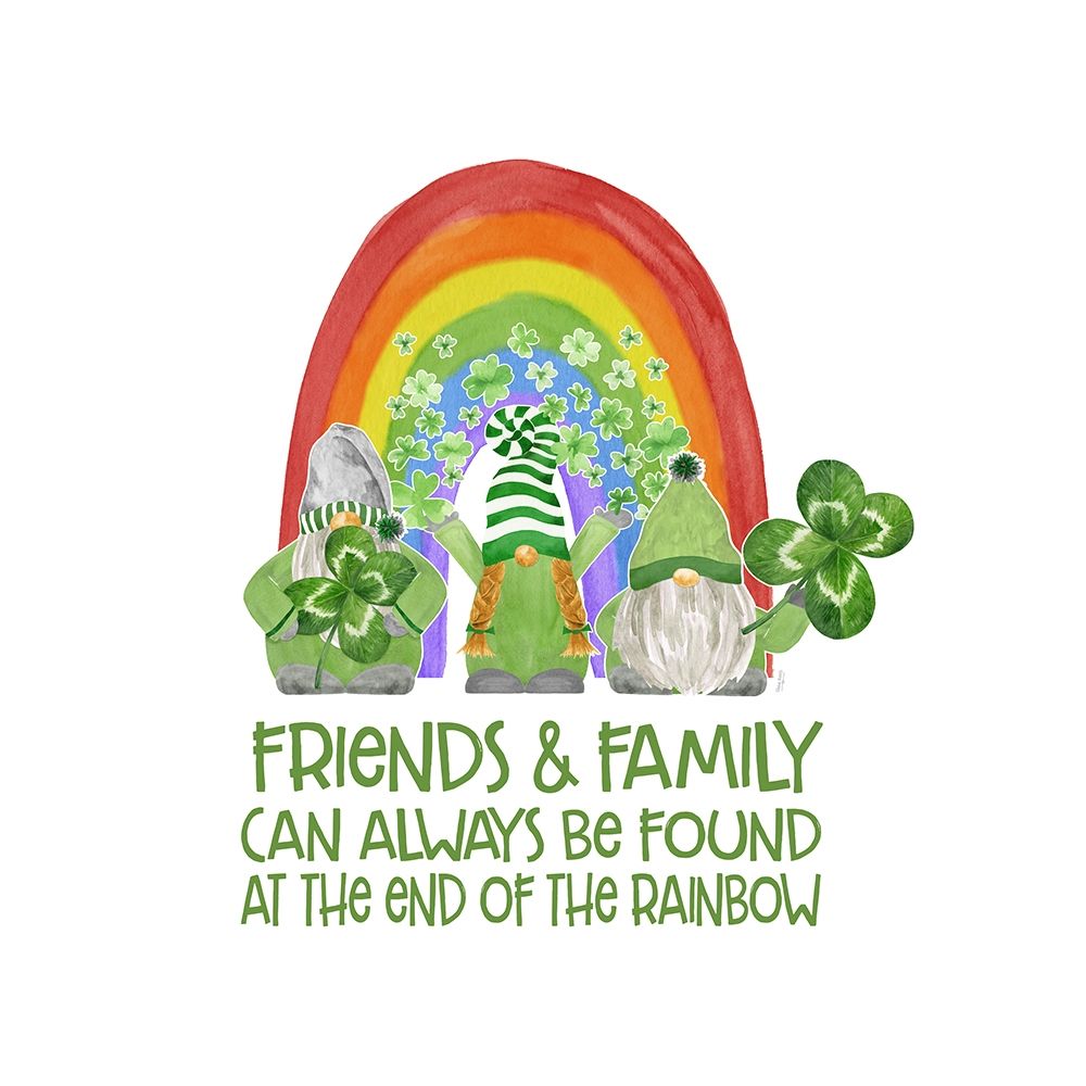 Luck  of the Gnomes V-End of the Rainbow art print by Tara Reed for $57.95 CAD