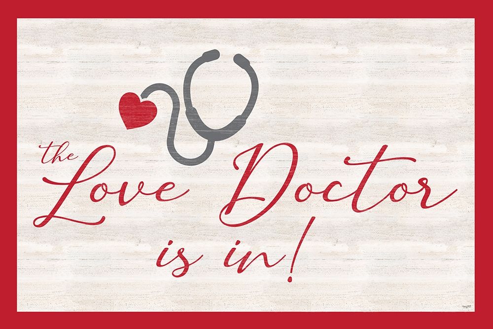 Valentines  landscape sentiment IV-Love Doctor art print by Tara Reed for $57.95 CAD
