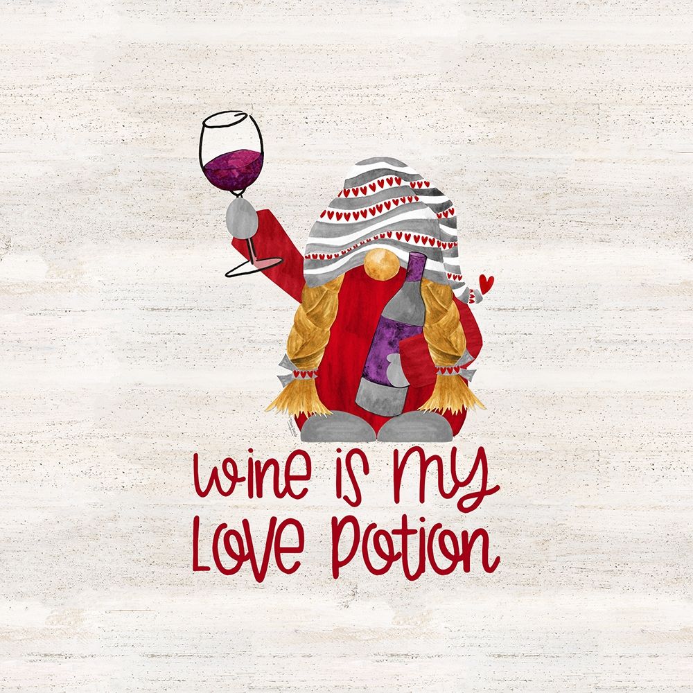 Valentine  Gnomes VI-Love Potion art print by Tara Reed for $57.95 CAD
