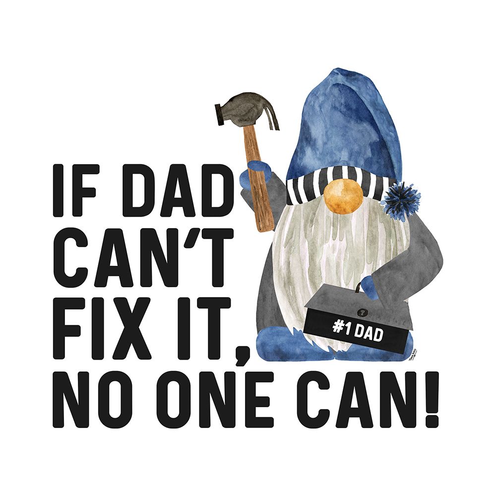 Fathers Day Gnome II-Fix It art print by Tara Reed for $57.95 CAD