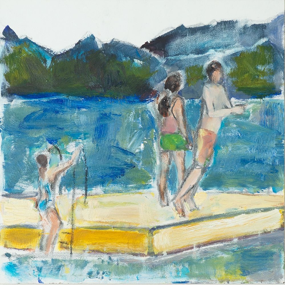Floating Dock art print by Susanne Marie for $57.95 CAD