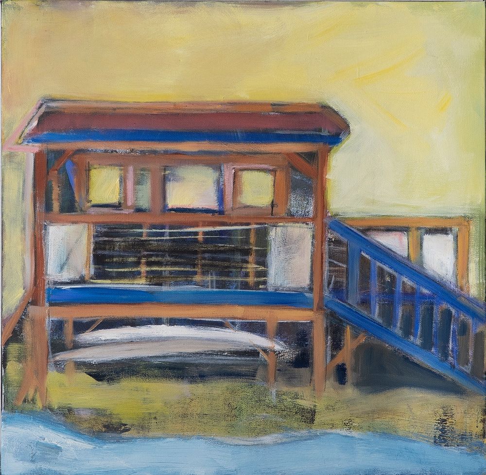 The Boathouse art print by Susanne Marie for $57.95 CAD