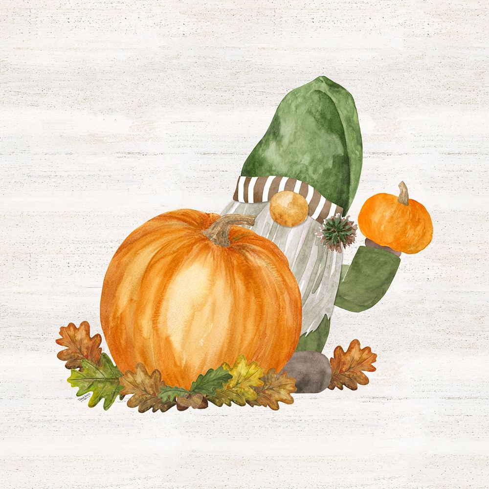 Fall Gnomes I art print by Tara Reed for $57.95 CAD