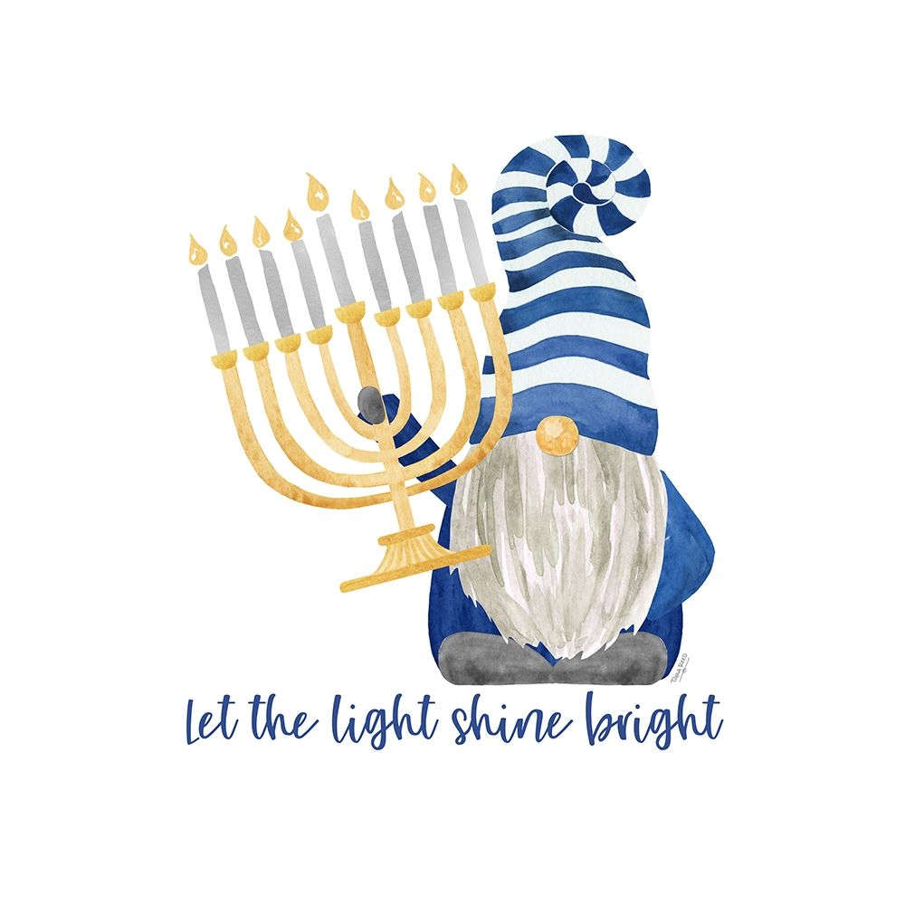 Hanukkah Gnomes II-Light Shine Bright art print by Tara Reed for $57.95 CAD