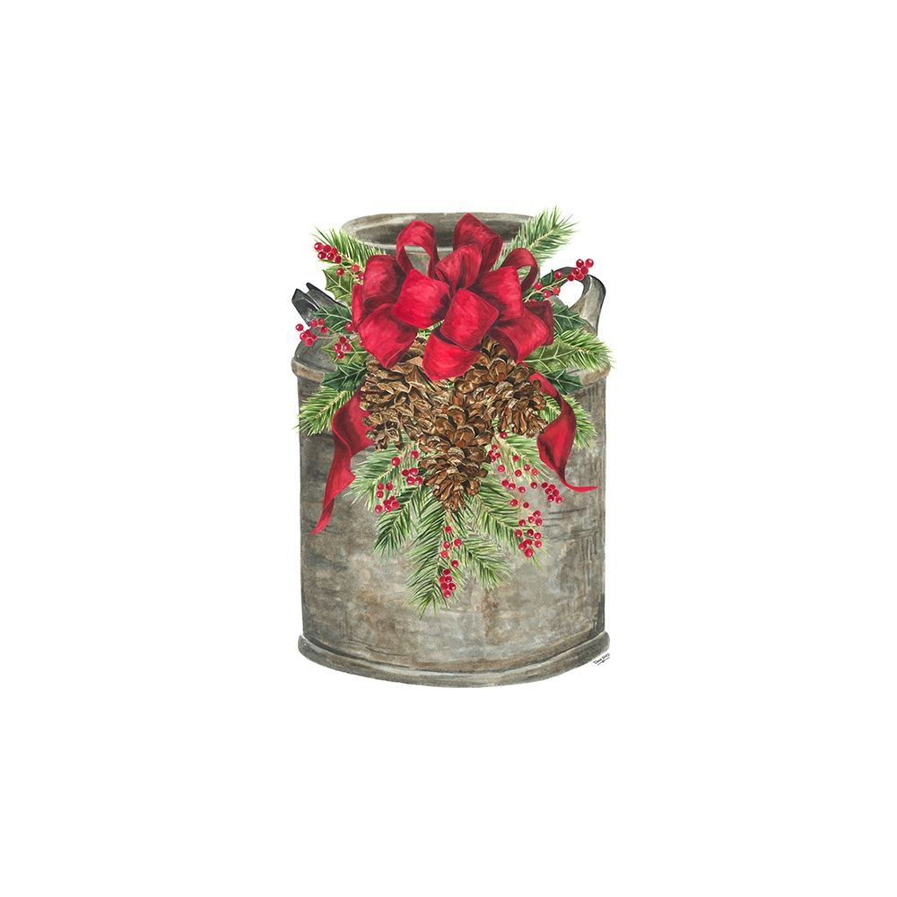 Home for the Holidays icon III-Milk Bucket art print by Tara Reed for $57.95 CAD