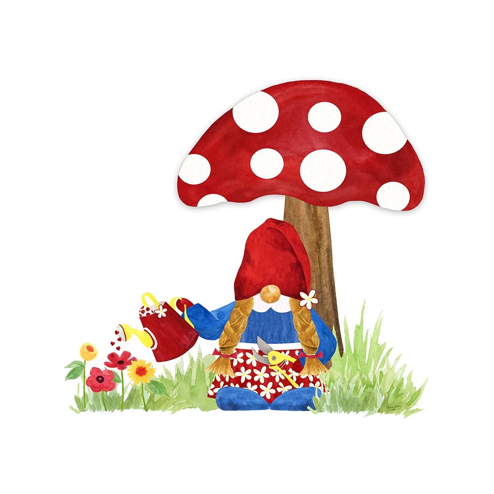Gardening Gnomes VI art print by Tara Reed for $57.95 CAD