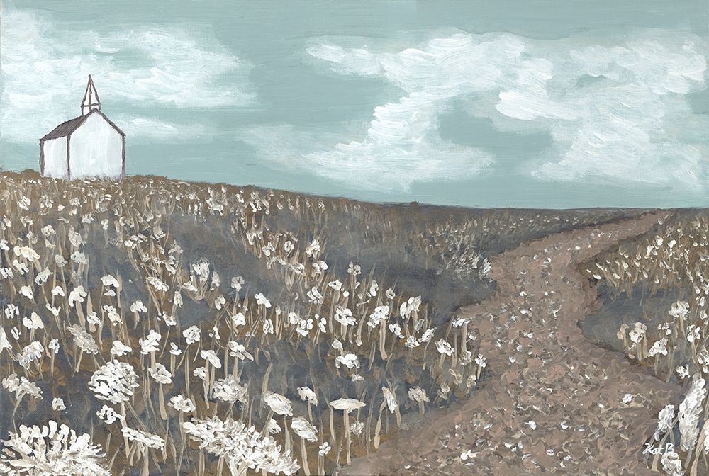Church on the Hill art print by Kathleen Bryan for $57.95 CAD