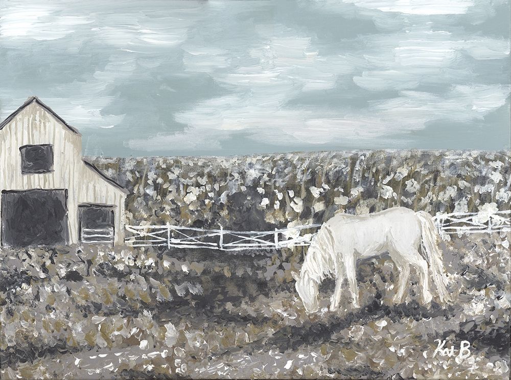 Black Creek Stable art print by Kathleen Bryan for $57.95 CAD