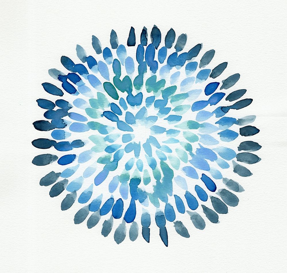 Burst Abstract II art print by Marcy Chapman for $57.95 CAD