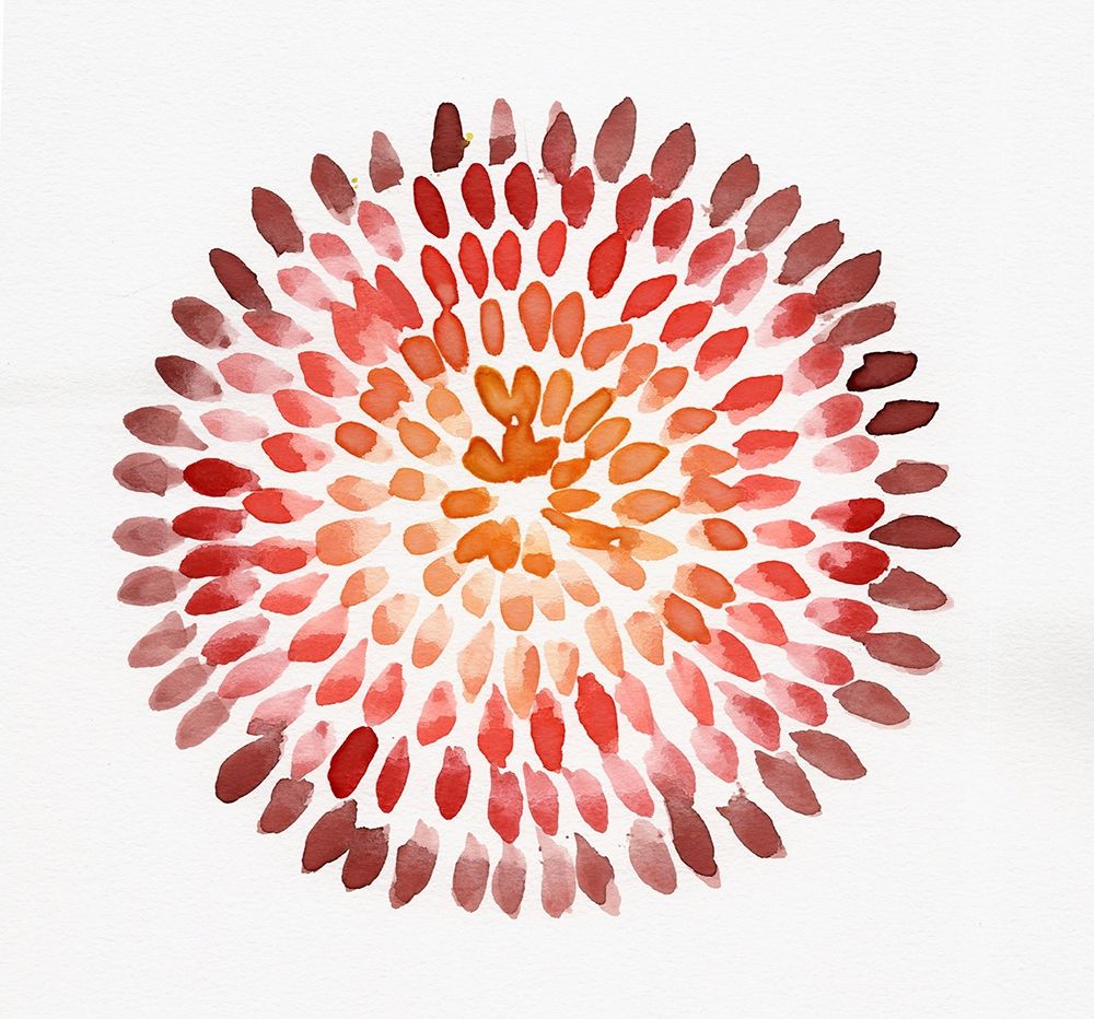 Burst Abstract II art print by Marcy Chapman for $57.95 CAD