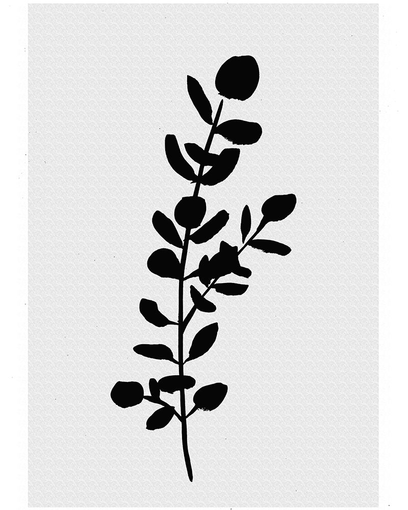 Farmhouse Eucalyptus black art print by Marcy Chapman for $57.95 CAD