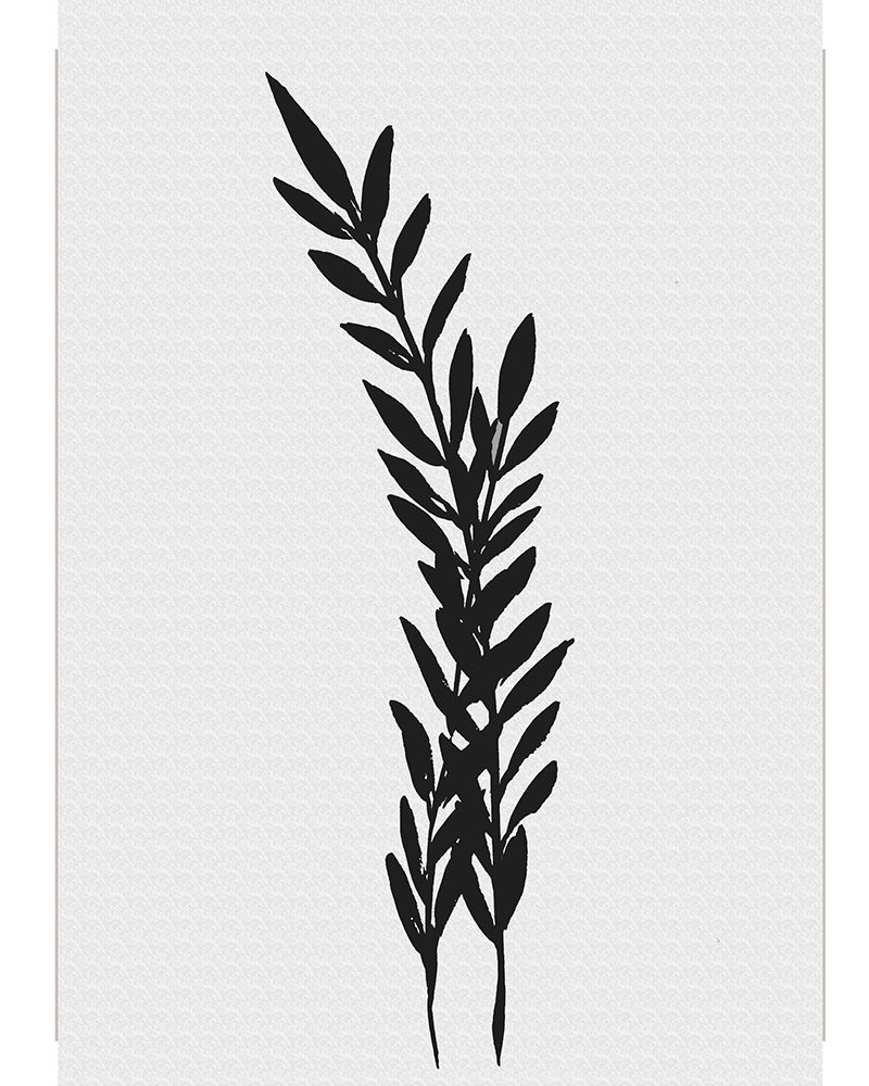 Farmhouse Leaves black art print by Marcy Chapman for $57.95 CAD