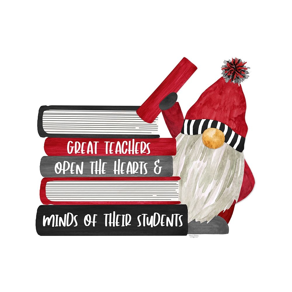 Teacher Gnomes II-Open Heart art print by Tara Reed for $57.95 CAD