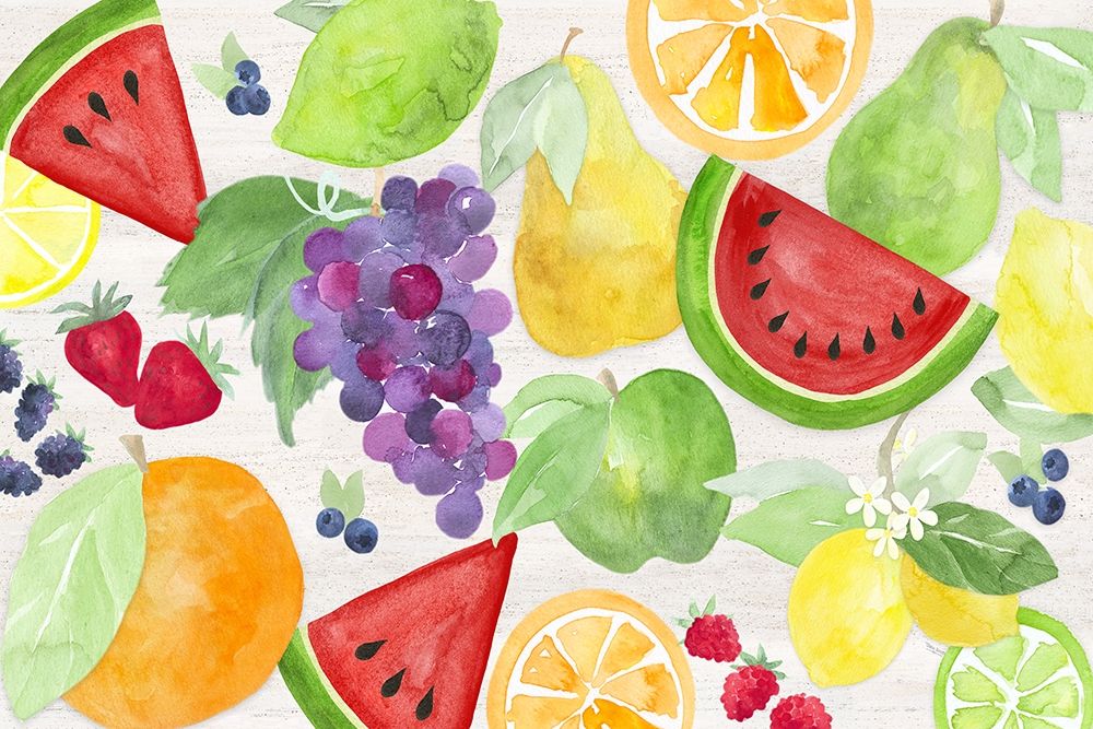 Life is Sweet landscape II art print by Tara Reed for $57.95 CAD