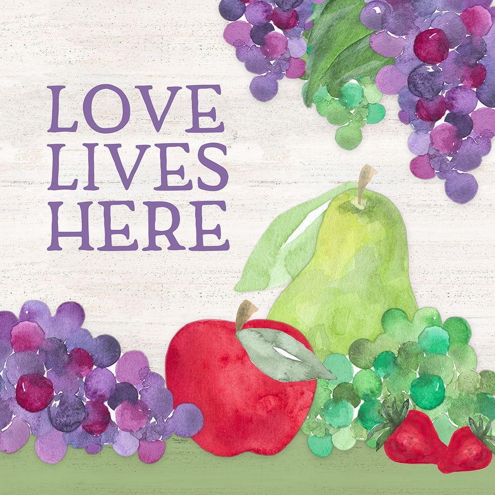 Life is Sweet sentiment IV-Love Lives art print by Tara Reed for $57.95 CAD
