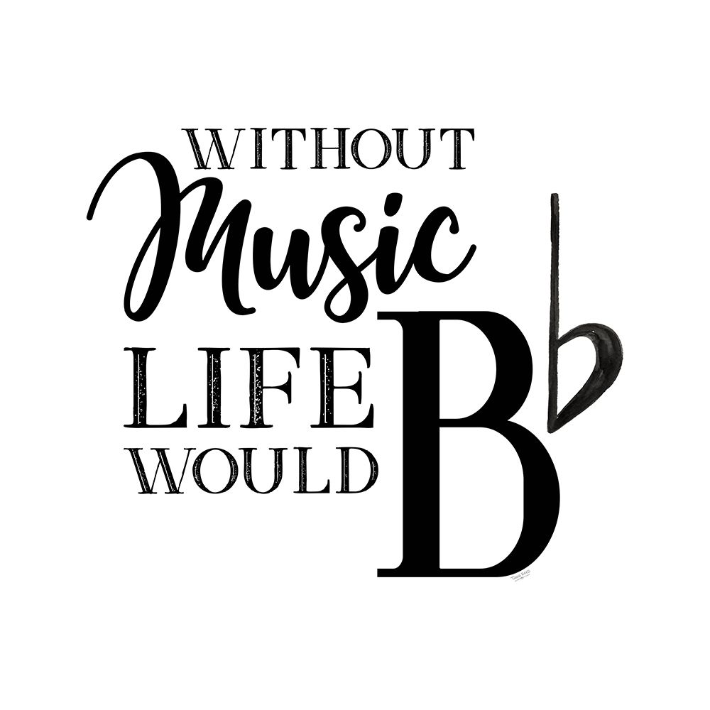Moved by Music V-Be Flat art print by Tara Reed for $57.95 CAD