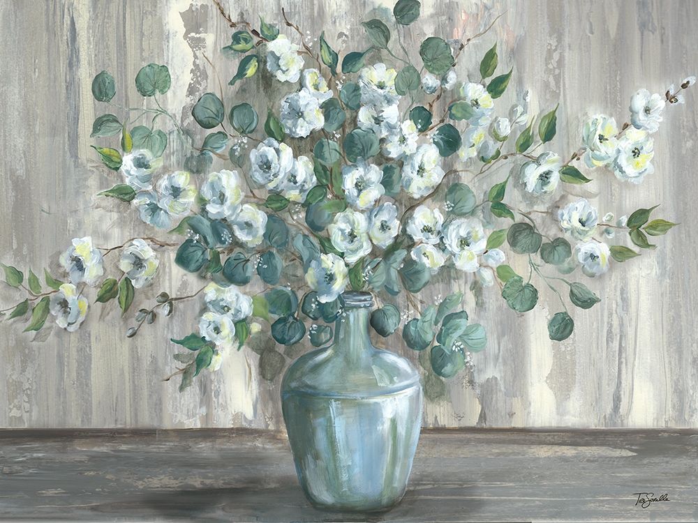 Apple Blossom Jug art print by Tre Sorelle Studios for $57.95 CAD