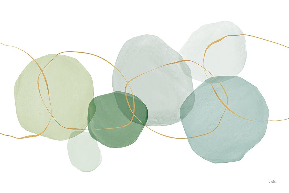 Pastel  Circles I art print by PELA for $57.95 CAD